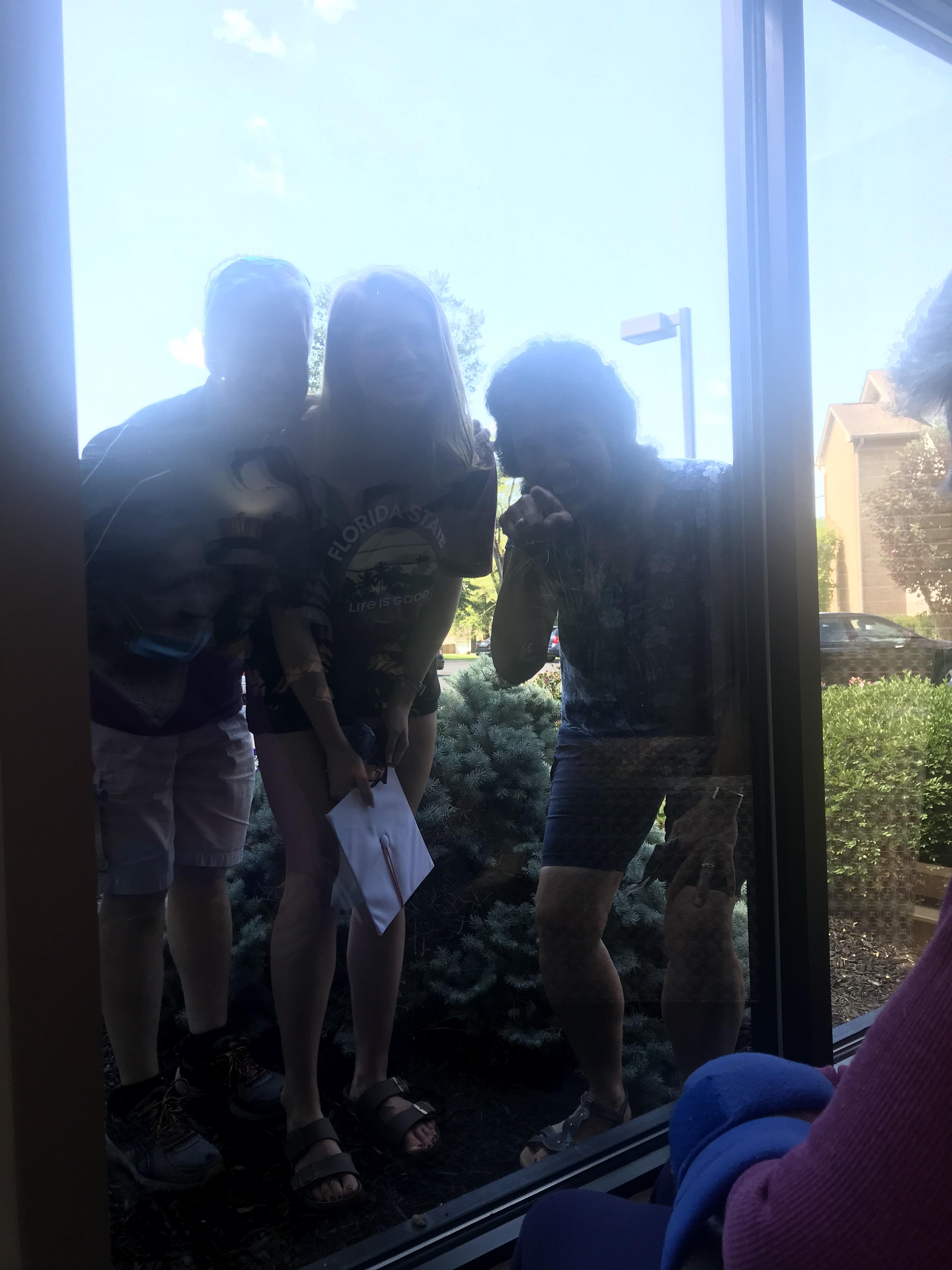 Hamilton Nursing Home Hosts Window Visits